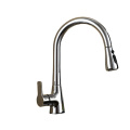 Flexible Hose Gooseneck Pullout Kitchen Faucets Mixer